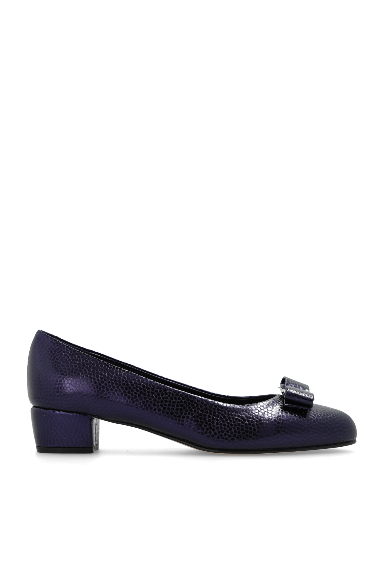 Navy blue 'Vara' pumps FERRAGAMO - Vitkac Canada